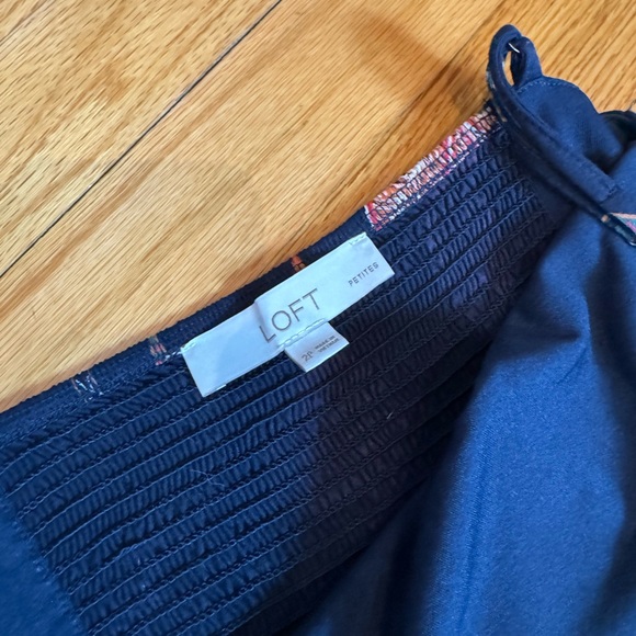 LOFT navy blue sundress - Picture 3 of 5